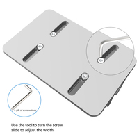 Support vertical pour ordinateur portable en aluminium pour Macbook Air Pro Surface Dell XPS HP131-for bureaux