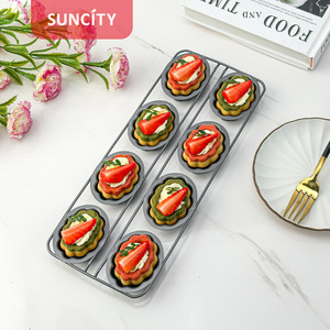 Suncity Cake Mold 6-Cavity Non-Stick Tart Pan Baking Pastry Tool For Dessert Making - Product Image 4