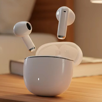 Écouteurs TWS sans fil à batterie longue durée, type-c, semi intra-auriculaires, casque BT, suppression du bruit, écouteurs avec micro, casque Pro BT6.0