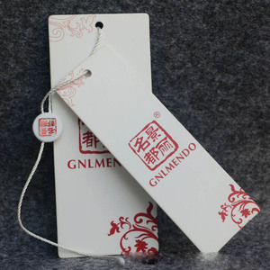 Étiquettes volantes en papier lin pour vêtements, étiquettes de prix avec ficelle et épingle de sûreté - Product Image 6