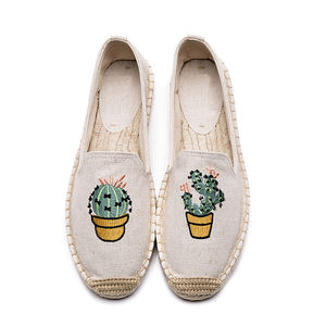Tirecin — <span class=keywords><strong>Espadrilles</strong></span> brodées de Fruits pour Femmes et hommes, chaussures décontractées, <span class=keywords><strong>Espadrilles</strong></span> - Product Image 5