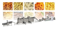 Machine automatique multifonctionnelle en acier inoxydable pour la fabrication de barres chocolatées fourrées à la crème, de snacks soufflés et de snacks en forme de coussin, de diverses formes