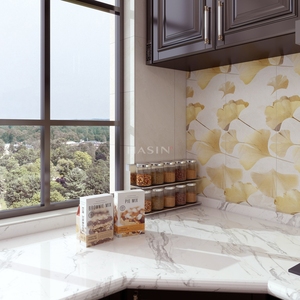 Piastrelle in Porcellana Stile Italiano 300X900, Lussuose Piastrelle Vintage Floreali in Ceramica per Pavimenti e Pareti di Cucina e <span class=keywords><strong>Bagno</strong></span> - Product Image 6