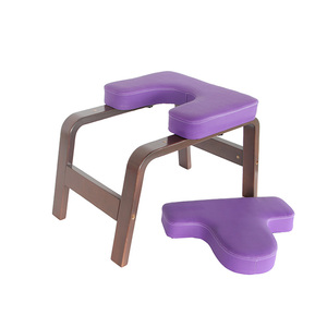 Silla de Yoga Plegable de PU de Tamaño Personalizable para Entrenamiento de Inversión y Posiciones de Cabeza, Accesorio para Bancos de Meditación - Product Image 3