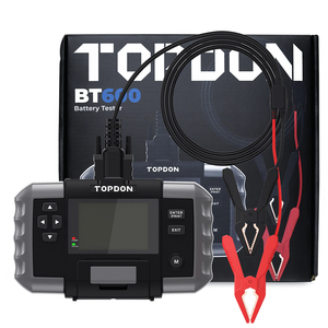 Máy kiểm tra ắc quy axit chì TOPDON BT600 12V & 24V chuyên nghiệp, tích hợp máy in nhiệt - Product Image 5