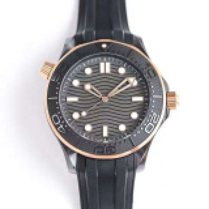 Cavalluccio marino 300 m orologio meccanico automatico per gli uomini Samurai nero con cinturino in gomma luminoso 41mm quadrante impermeabile Danni Road <span class=keywords><strong>Watch</strong></span> - Product Image 3