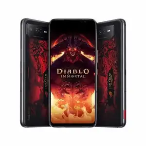 Original ROG 6 Diablo inmortal de edición limitada de teléfono 16GB RAM 512GB ROM AMOLED 2448x1080x165Hz 6000mAh W NFC