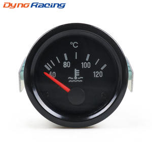 Jauge de température de l'eau de type pointeur de 52 mm (2 pouces) avec affichage LED, plage de 40 à 120 °C, pour camion 12V, surveillance de la température du liquide de refroidissement, nouveau - Product Image 2