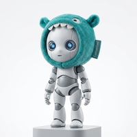 Peluche interactive intelligente personnalisée Jopark AI, poupée en vinyle à visage d'anime, mascotte vocale intelligente, coussin doux, porte-clés