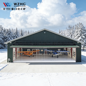 Hangar d'avion à structure métallique, vente chaude, directement de l'usine - Product Image 1