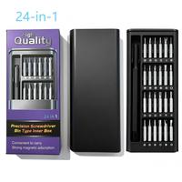 Kit de tournevis multifonctionnel 32-en-1 en acier 45, outil de réparation manuel de précision pour le démontage d'ordinateurs et de téléphones, vente en gros