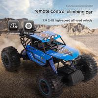Camion RC tout-terrain LEHOO Toys à l'échelle 1/14, 2 roues motrices, électrique, télécommande 2,4G, construction métallique pour les experts