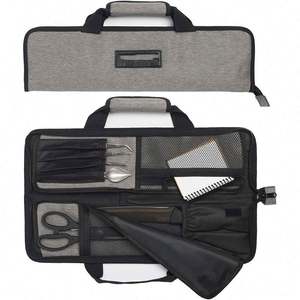 Muestra Gratuita, Bolsa de Herramientas de Cocina Impermeable con Logotipo Personalizado, Bolsa Profesional para Cuchillos de Chef Vintage, Mochila - Product Image 2