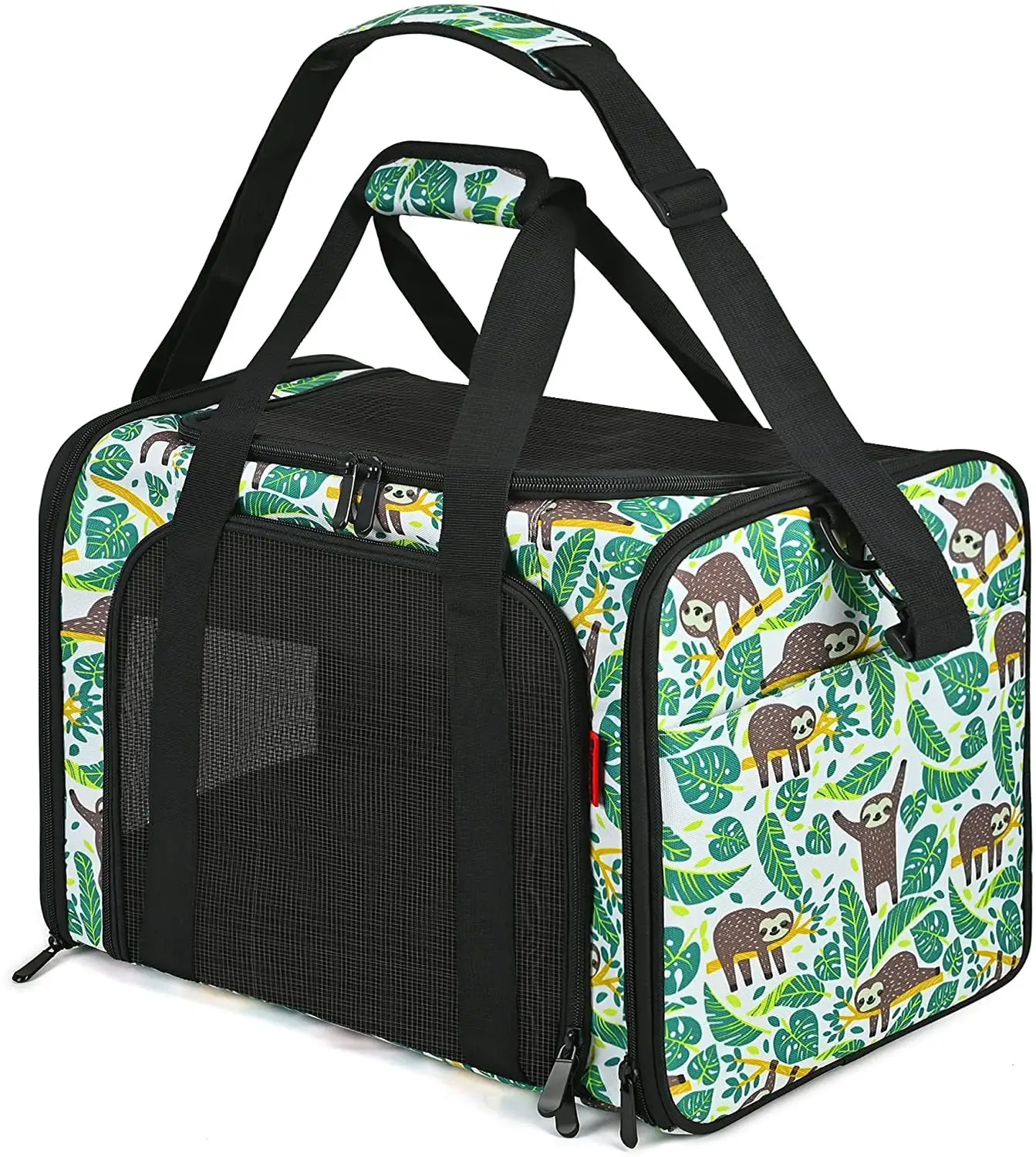 Наружная нейлоновая сумка-переноска 1680D для домашних животных, складная сумка-тоут для кошек, дорожная сумка для собак