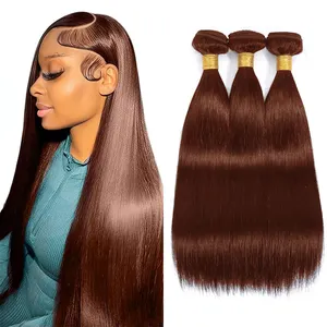 Groothandel Virgin Cuticle Aligned Haar Braziliaanse Steil Haar Bundels Aliexpress Online Winkelen Human Hair Extension Remy #4