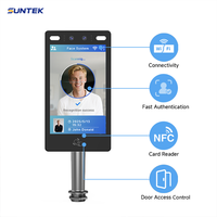 Dispositivo de Registro de Identidad con Visión Nocturna RFID, Lector Biométrico Resistente al Calor, Terminal de Reconocimiento Facial SUNTEK FA10