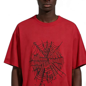 <span class=keywords><strong>T</strong></span>-<span class=keywords><strong>shirt</strong></span> unisexe Spader 1-1 décontracté d'é<span class=keywords><strong>t</strong></span>é respirant coupe classique en tissu tricoté doux et écologique, vente en gros à prix abordable avec logo - Product Image 2