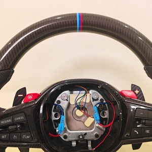 Real Carbon Fiber Steering Wheel for BMW G20 G30 G2X G3X X5 X3M X4M M3 M5 Z4 850i 740i 550i 440i 340i - Product Image 5