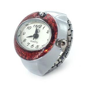 Anillo de reloj de cuarzo <span class=keywords><strong>el</strong></span>ástico ajustable Digital blanco púrpura rojo D-Evil Eye para hombres y mujeres - Product Image 5