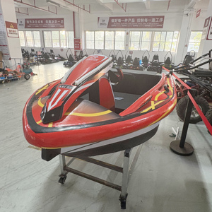 Perahu Kart Listrik Kupao Shark 15kW <span class=keywords><strong>Motor</strong></span> Bertenaga Tinggi Baterai Lithium 74V 110Ah Kecepatan Tinggi Aqua Kart Drift Air Dasbor Pintar - Product Image 3