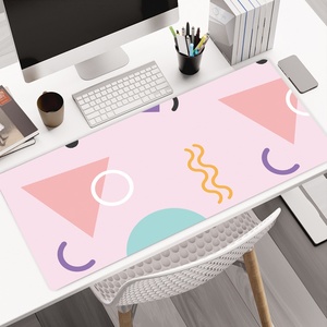 Custom Cute Pink Printed Rubber <b>Mouse</b> Pad XL Size Sublimation Printing Gamer Keyboard <b>Mat</b> for PC Laptop Gaming OEM - Product Image 1