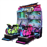 Phantom Knight 6 Max Dual HD Screen Moto Racing Arcade Machine Simulateur à pièces pour parcs d'attractions Centres commerciaux