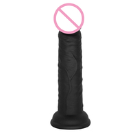 Vibromasseur réaliste en silicone avec 7 modes de vitesse, télécommande sans fil souple, vibromasseur réaliste