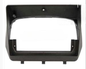 XTRONS Universal Android Car Stereo Fascia Dash Panel para Mitsubishi Outlander 2016 + 9 pulgadas UV negro - Product Image 1