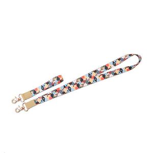 Custom Sublimation Keychain Teacher <b>Lanyards</b> With Logo Custom Teacher <b>Polyester</b> Faux Leather <b>Lanyard</b> - Product Image 3