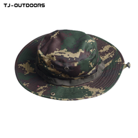 Topi taktis tempur pria, topi olahraga Camo Shenzhen luar ruangan kustom dengan tali nilon yang dapat diatur untuk dewasa