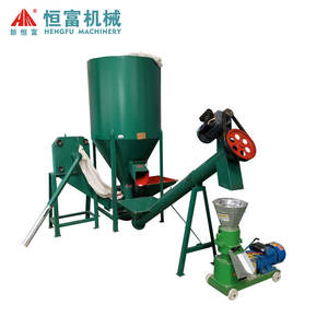 Petite capacité de l'usine 1TPH de moulin de granule d'alimentation des animaux pour le bétail de canard de poulet - Product Image 1