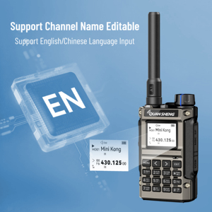 วิทยุสื่อสารแบบพกพา UV-K1(8) แบตเตอรี่ใช้งานได้นาน  พร้อมฟังก์ชั่น NOAA และ <span class=keywords><strong>TOT</strong></span>  แบตเตอรี่ความจุสูง - Product Image 1
