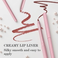 Crayon à lèvres rose waterproof longue tenue, maquillage végétalien, personnalisable, effet crémeux et lisse, couleur chocolat
