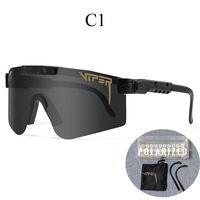 Lunettes de cyclisme Viper polarisées, coupe-vent, pour hommes, usage extérieur