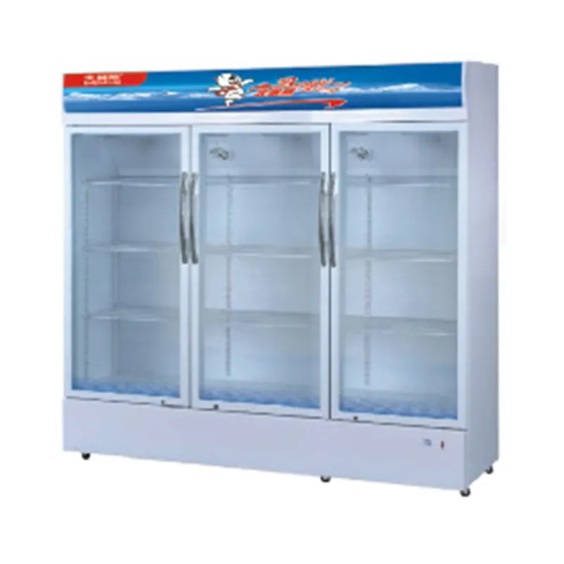상업 직립 쇼케이스 냉동고 유리문 쇼케이스 냉동고 전시 냉장고 쇼케이스