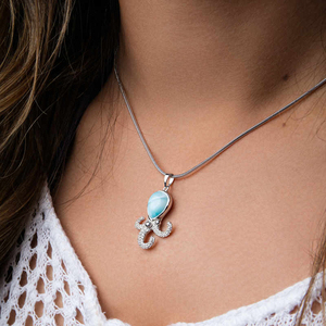 Envío más rápido, plata Gam 925, garantía Dominica Com, piedra Larimar, tienda de Larimar, venta en línea - Product Image 3