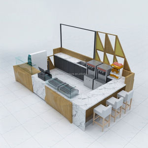 พื้นผิวน้ำผลไม้ตู้ขายปลีกออกแบบพิเศษน้ำผลไม้บาร์ร้านชาฟอง - Product Image 6