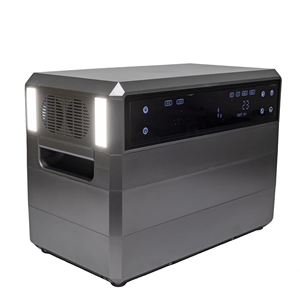 2000W/3000W <b>Power</b> <b>Station</b> with 15W Wireless Charging Pad, LiFePO4 Battery <b>Solar</b> Generator for Emergency - Product Image 2