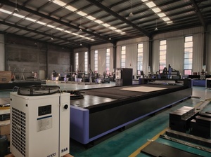 Dễ dàng cài đặt 6000W 2060 tấm kim loại máy cắt laser Max raycus nguồn raytools đầu laser CS MS AL SS sắt tấm cắt - Product Image 2