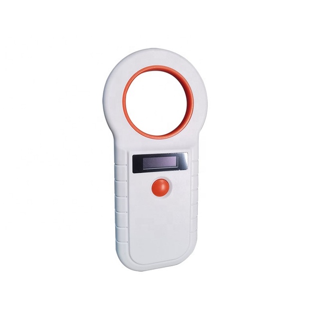 Portable FDX-B 134.2Khz Microchip Reader ISO11784 ISO11785 Pet ID Scanner for Dog Cat