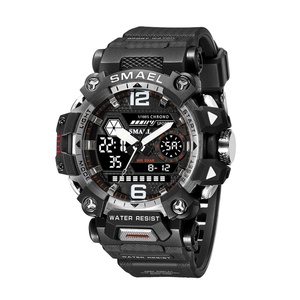 Relojes de Pulsera SMAEL de Alta Calidad con Pantalla Dual Analógica y Digital para Hombre, Modelo 8072, Relojes de Estilo Masculino - Product Image 2