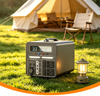 Station d'alimentation portable 2000W, batterie lithium-ion, stockage d'énergie solaire, écran LED, multi-ports, générateur de camping en plein air, modèle MP7
