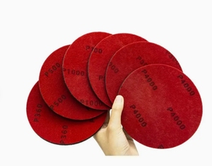 AP حصى خطاف صلابة متوسطة وكتلة صنفرة حلقية قابلة للتخصيص OEM قرص جلخ لطاحونة الزوايا - Product Image 1