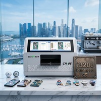 BERIC 2026 Printer UV Flatbed Otomatis Baru dengan Head I3200, Inkjet Varnish 3D Embossed, Layar Sentuh, Wi-Fi, Portabel, 1440 DPI, Garansi 2 Tahun