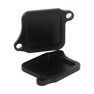 675 <span class=keywords><strong>675R</strong></span> 2013-2017 Cubierta de placa de bloque de smog de motocicleta de aluminio - Product Image 4