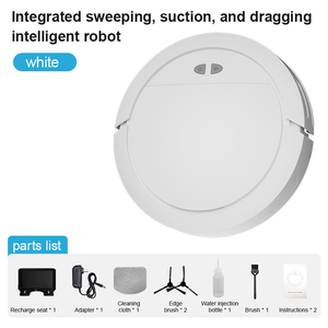 Robot aspirateur intelligent 3-en-1 avec recharge automatique, contrôle à distance par application et fonction de lavage des sols pour le nettoyage domestique - Product Image 2