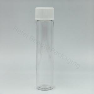 28mm Dia X125mm Plastic Pre Child Proof Screw Transparent PET <strong>Tubes</strong> Smoking Accessory Roll Paper Cigarettes <strong>Tubes</strong> - Product Image 4