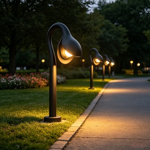 ไฟสนามหญ้า LED กันน้ำกลางแจ้ง IP65 รุ่นพิเศษ ทำจากอะลูมิเนียม ขนาด 60 ซม. พร้อมการรับประกัน 5 ปี และค่า CRI 90 - Product Image 2