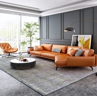 Offre Spéciale : Ensemble de Canapés Modulables en Cuir Multifonctionnels et Modernes, Colorés et Personnalisables, pour Salon de Villa, Rembourrage en Éponge, Idéal pour Salle de Sport