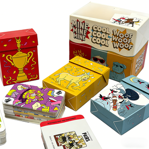 Vietnam Based OEM Board Game Factory Custom Fun Card Game Color <b>Box</b> for Family Gathering Party Adult Interactive Tabletop Game - Product Image 3